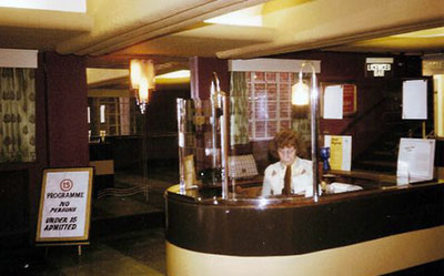 The box office of the old Regal Cinema that used to be located along   Bell Street   in Henley.    Photo kindly provided by Henley & District Organ Trust.  