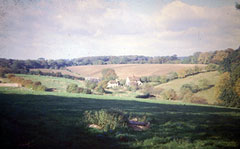 Old postcard of Countryside, Henley.