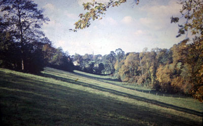 A view taken in the 1960s of   countryside near Henley  .     Photo kindly provided by Roy Sadler.  