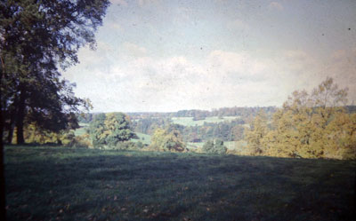 A view taken in the 1960s of   countryside near Henley  .     Photo kindly provided by Roy Sadler.  