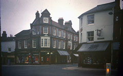 Old postcard of Duke Street, Henley.