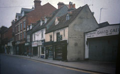 Old postcard of Duke Street, Henley.