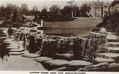 Old postcard of Friar Park, Henley.