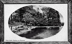 Old postcard of Friar Park, Henley.