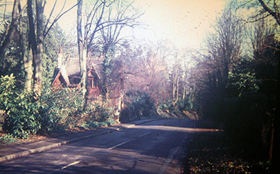 A view taken in the 1960s looking down   Gravel Hill   towards Henley.    Photo kindly provided by Roy Sadler.  