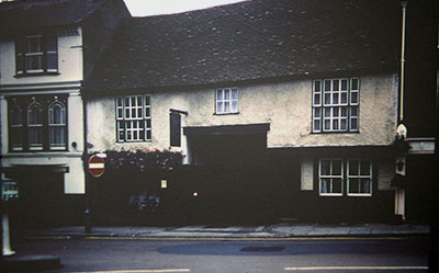 A view taken in the 1960s of the former site of the Broad Gate Inn.    Photo kindly provided by Roy Sadler.  