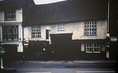 Old postcard of Gravel Hill, Henley.