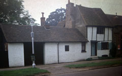 Old postcard of Northfield End, Henley.