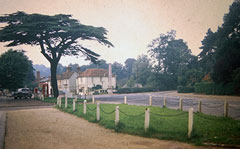 Old postcard of Northfield End, Henley.
