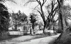 Old postcard of Peppard Common, Henley.