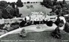 Old postcard of Remenham, Henley.