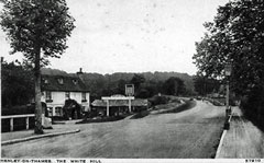 Old postcard of Remenham, Henley.