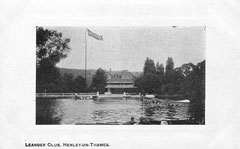 Old postcard of River Thames, Henley.