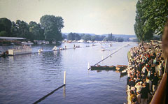 Old postcard of River Thames, Henley.