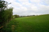 Approach gate in the distance.